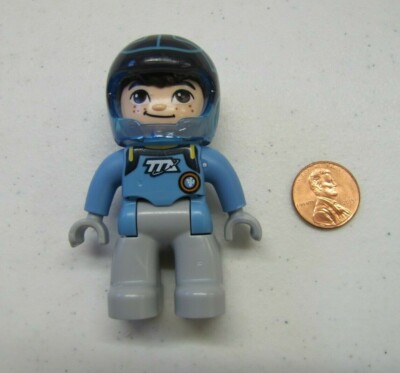 Lego Duplo Miles From Tomorrowland Astronaut Space Man Figure Blue  Helmet