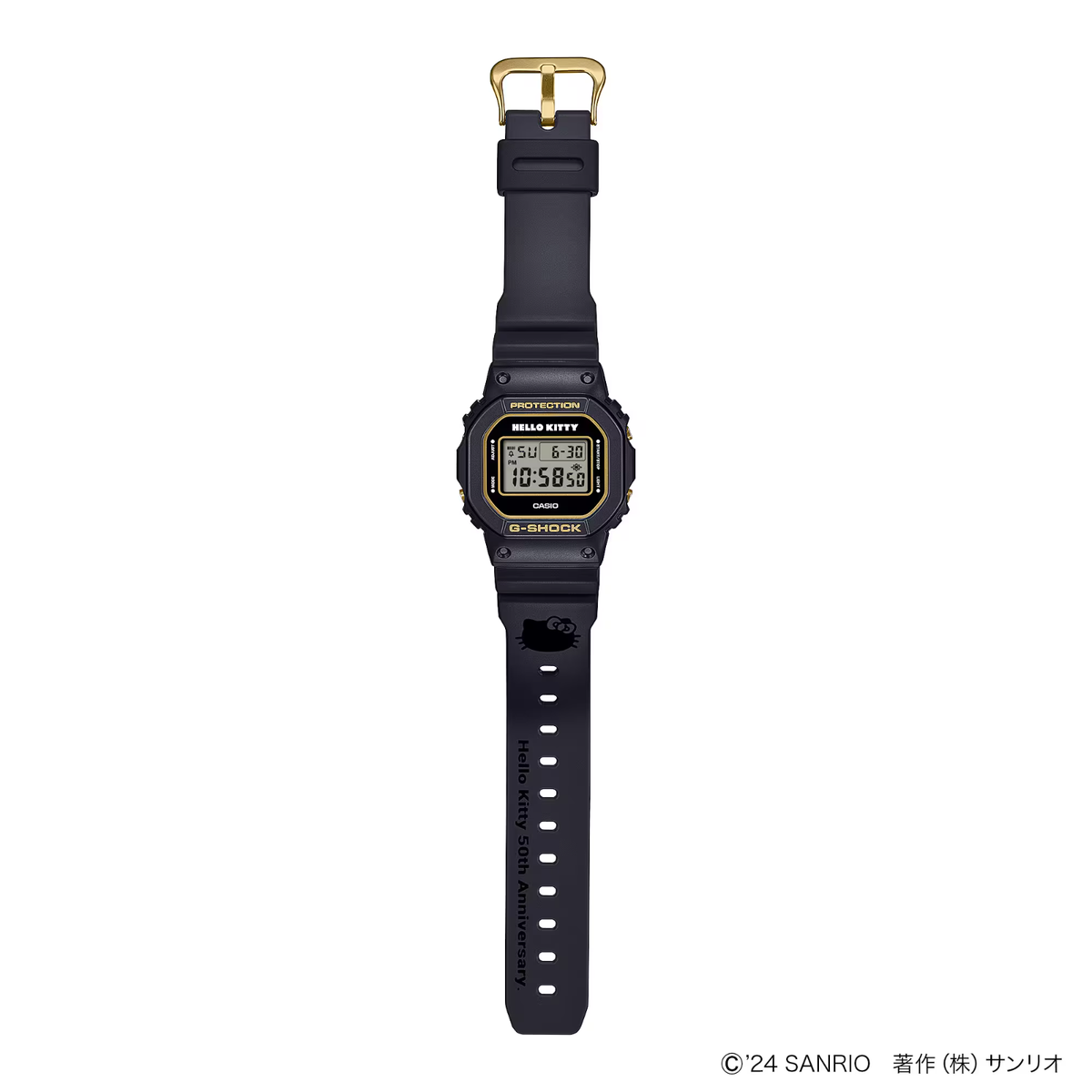 Casio DW-5600KT24-1JR G-SHOCK Hello Kitty 50th Anniversary