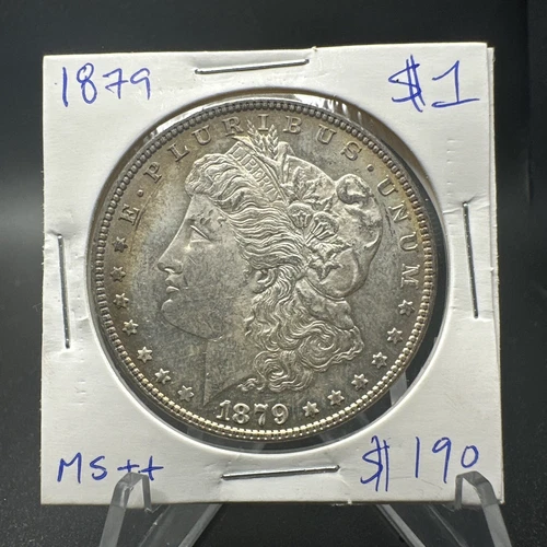 1879 $1 Morgan Silver Dollar - GEM BU - HIGH GRADE - Fresh Roll A4/11