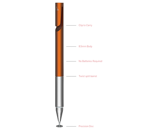 Adonit Stylus Jot Mini 4 - Dunkelgrau - ADM4DG - Bild 3 von 11