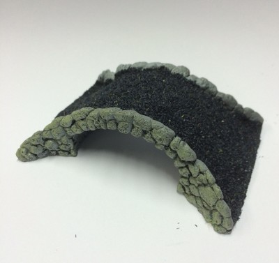 Edificio Abbandonato Javis Battle Zone - Scala 1/72/1/76, In Resina, Per Diorami E Wargame