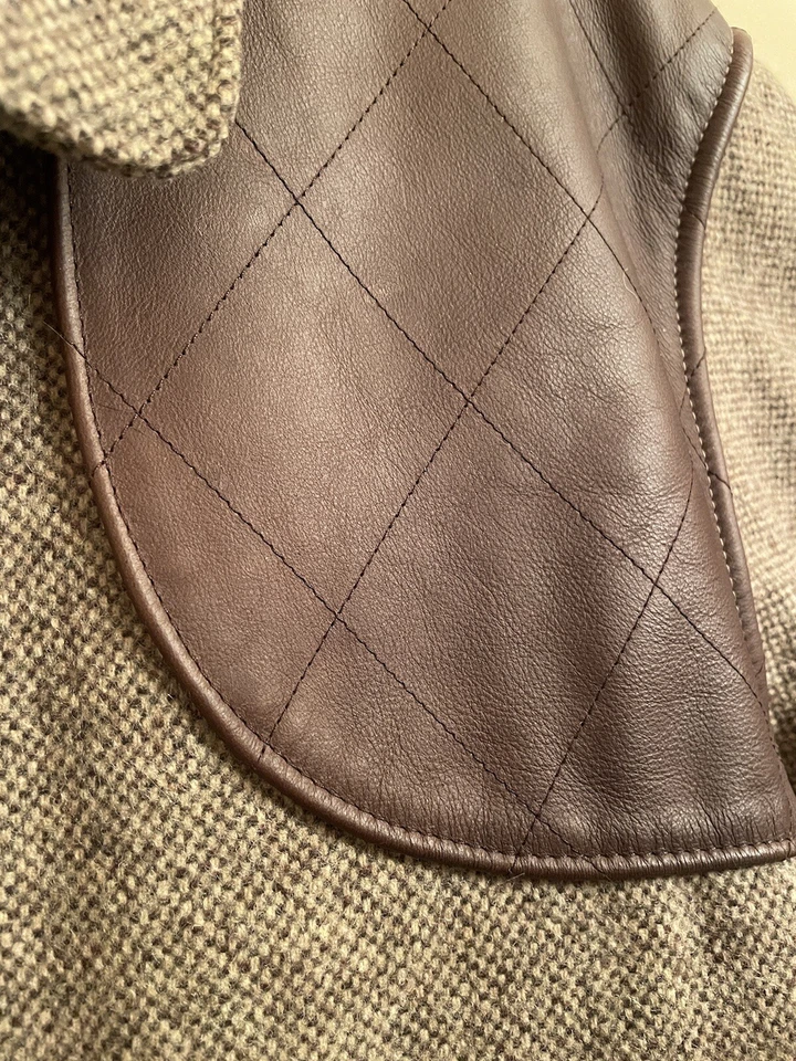 Abrigo Chaqueta Bomber Browning Lana y Cuero Canadá Para Hombre M - MEDIANO De Colección Foto 4 de 4