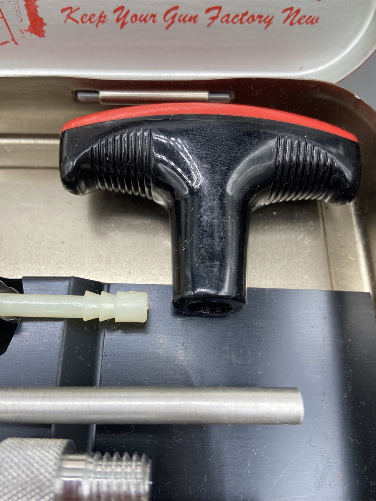 VINTAGE SEARS GUN CLEANING KIT NO. 20253 30 CAL. RED METAL CASE eBay