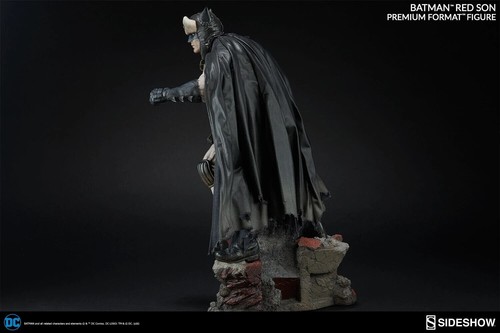 SIDESHOW COLLECTIBLES BATMAN RED SON PREMIUM FORMAT DC COMICS RARE SAMPLE 1/4 - 第 2/17 張圖片