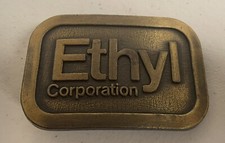 Ethyl Corporation Belt Buckle