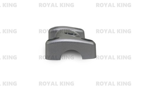 Abrazadera de manillar Royal Enfield plateada Super Meteor 650" - Imagen 4 de 9