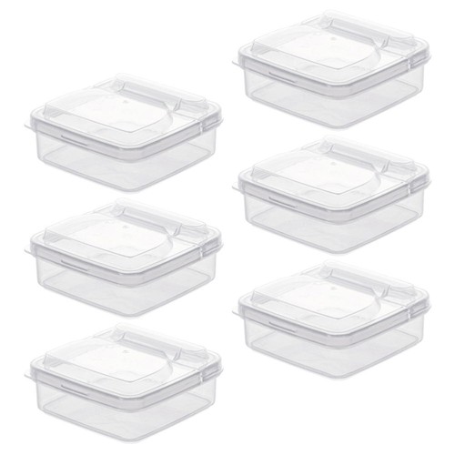 6 Pcs Storage Box Sets Cheese Keeper for Refrigerator Fridge Containers - Picture 2 of 12