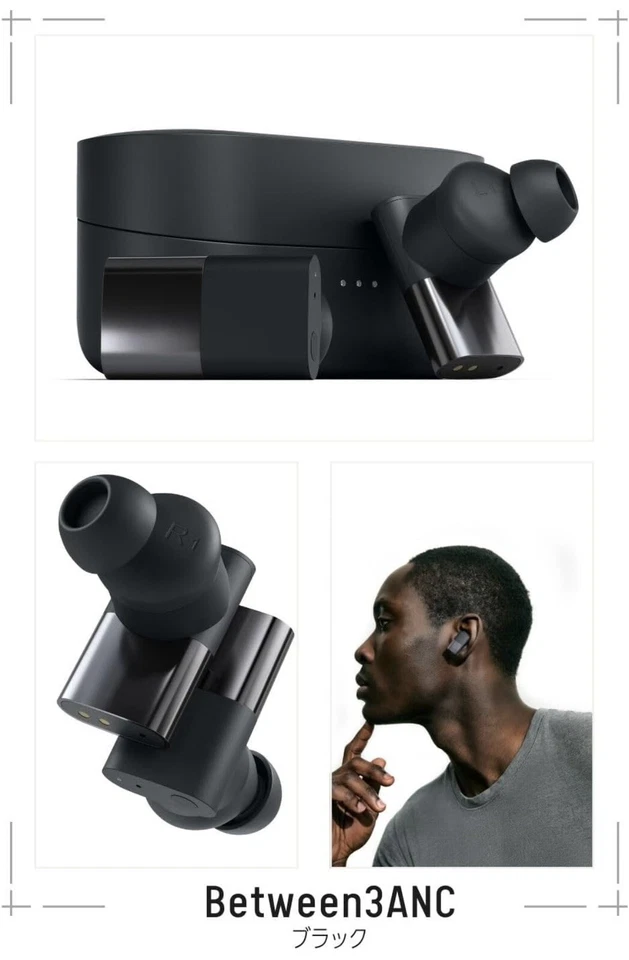 [Domestic genuine product] Status Between 3ANC (Onyx Black) Wireless Earphones B - Image 4 of 4