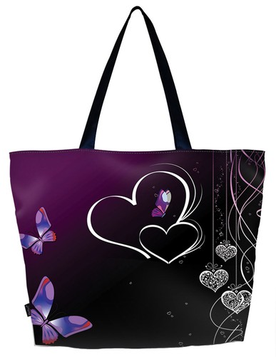 Lightweight Travel Tote Bag Reusable Shopping Shoulder Hand Bag - Large Size - Picture 7 of 27