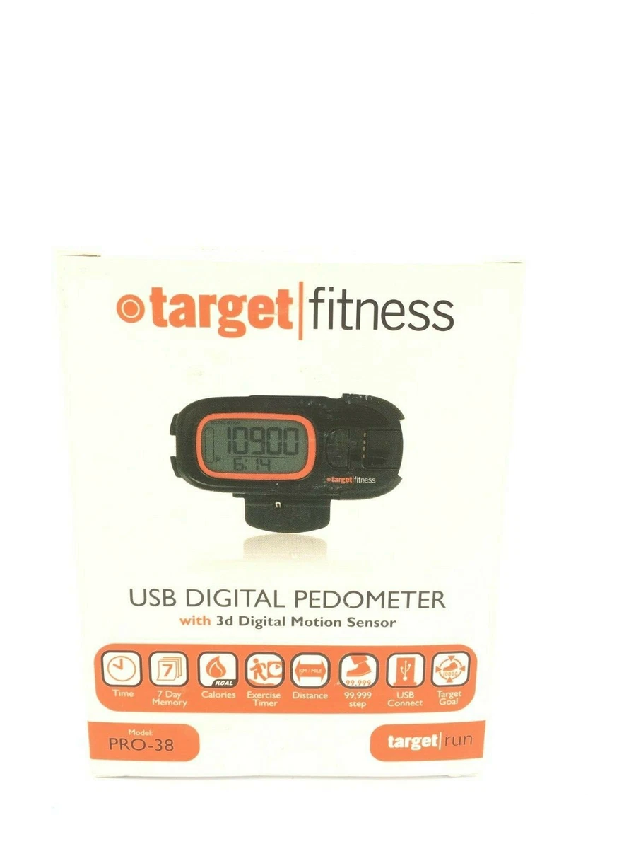 Pedometer target sale