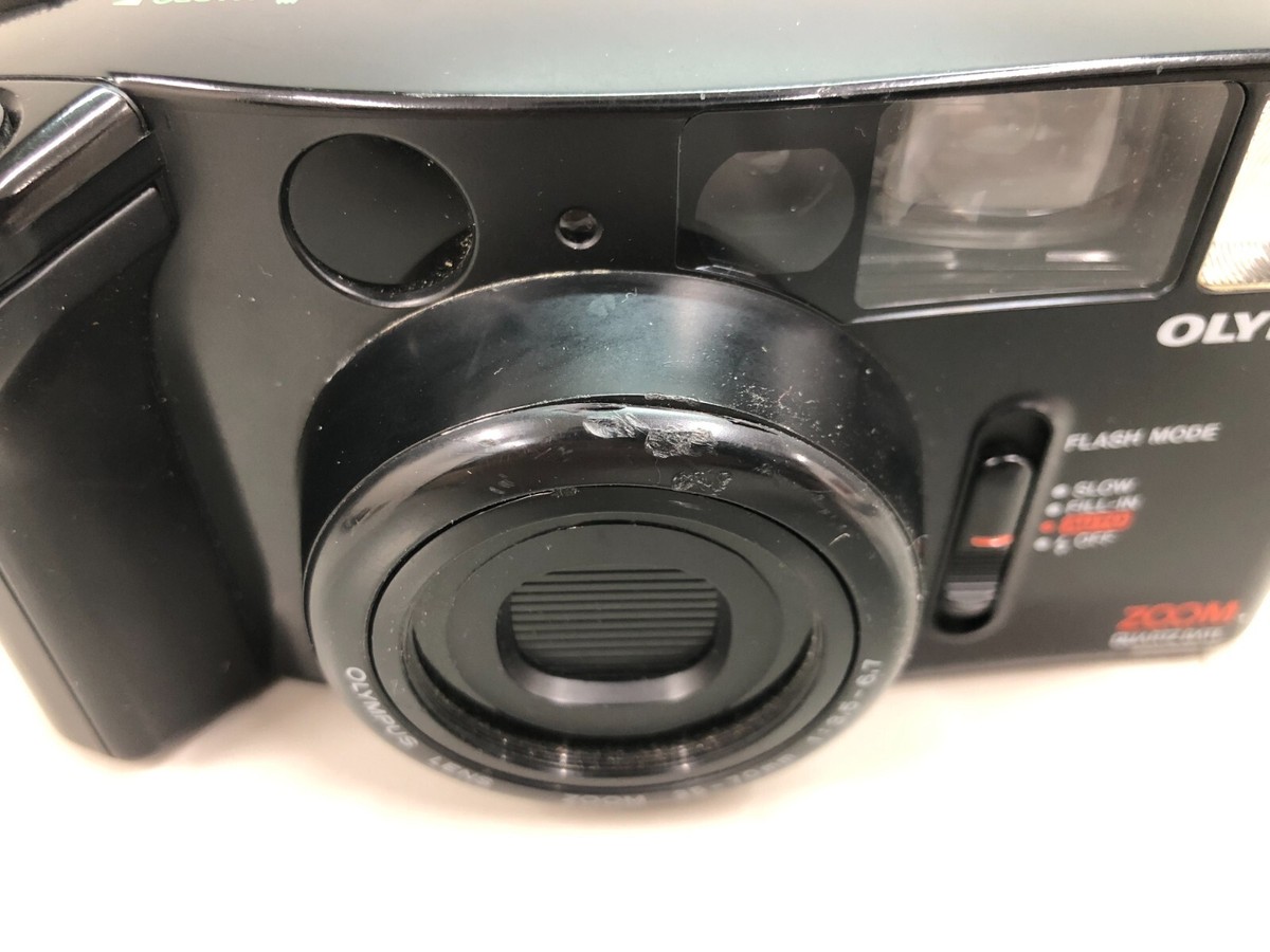 JUNK] Japanese compact camera: OLYMPUS AZ-1 ZOOM QUARTZDATE, For