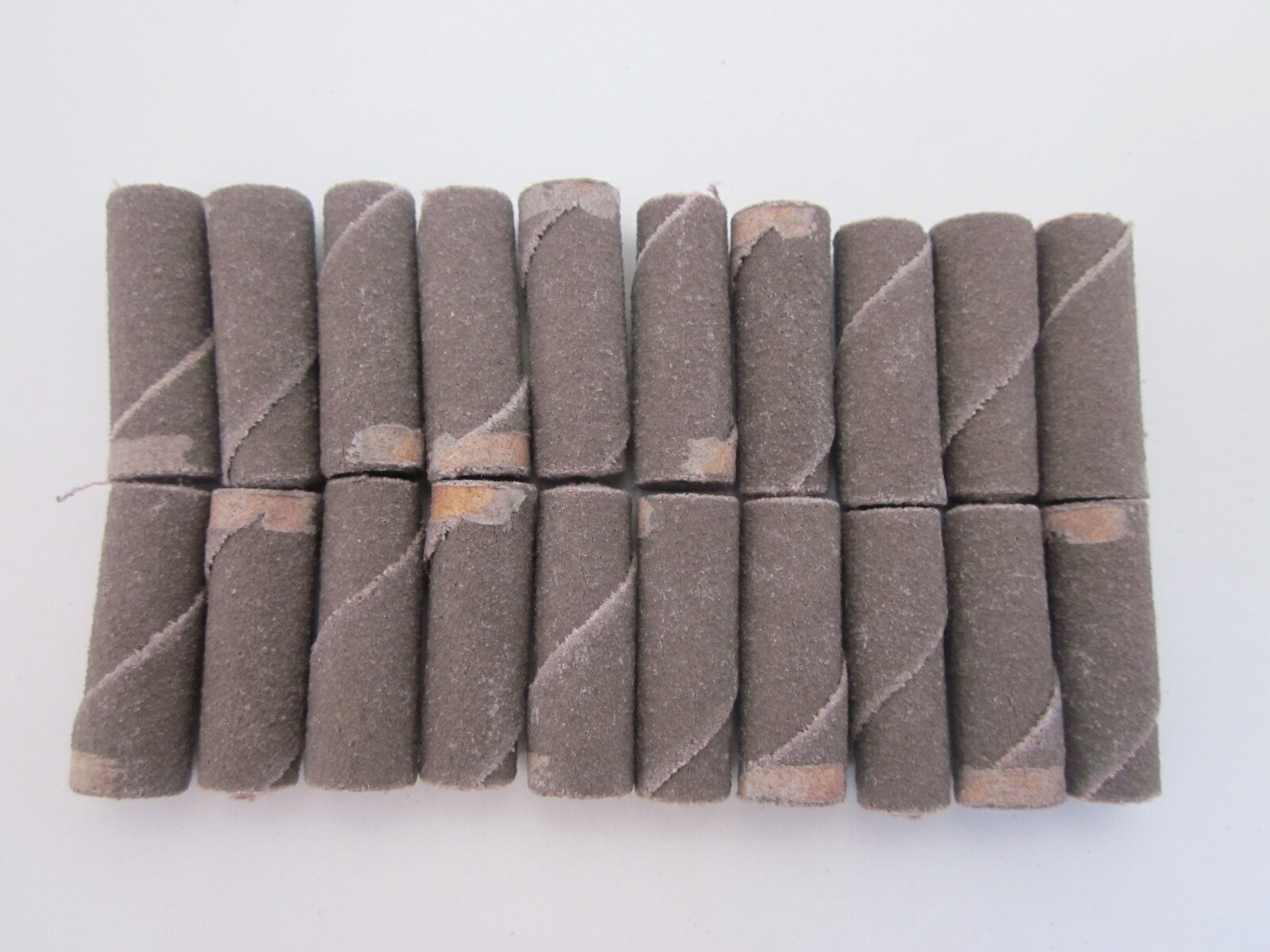 Porting & Polishing cartridge rolls 20 pack 100 grit Med Straight 5/16