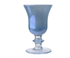Arte Italica Rialto Finezza Blue Water/Wine Glass Set of 4 NEW in Box