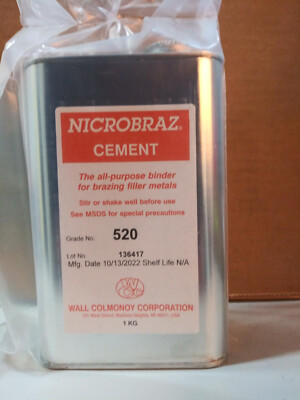 Wall Colmonoy Nicrobraz 520 cement