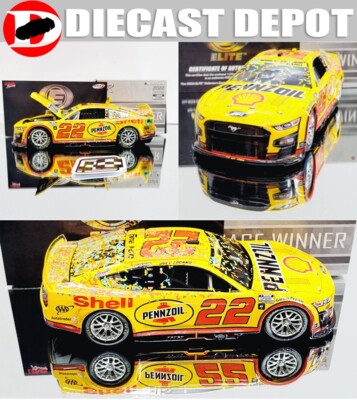 NASCAR 1/24 プラモデル JOEY LOGANO 2022 PHOENIX SEASON FINALE WIN RACED VERSION 1/24