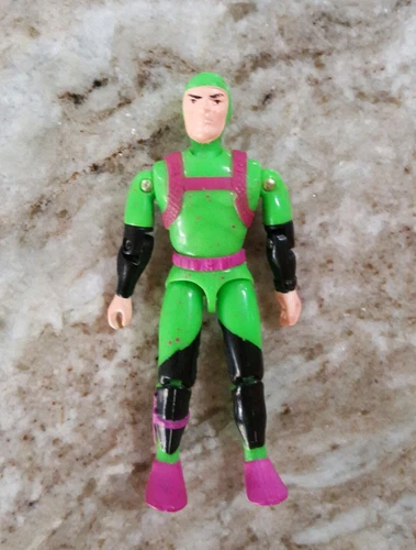 VINTAGE LANARD SHARK SCUBA DIVER JET SKI PACK GI JOE ACTION FIGURE