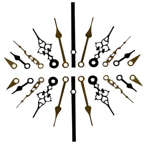 New Replacement Pendulum Ticking Quartz Clock Movement Mechanism & Metal Hands   - Image 4 of 4