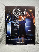 Opeth *Fredrik Akesson* Blackstar Amplifiers Promo Poster