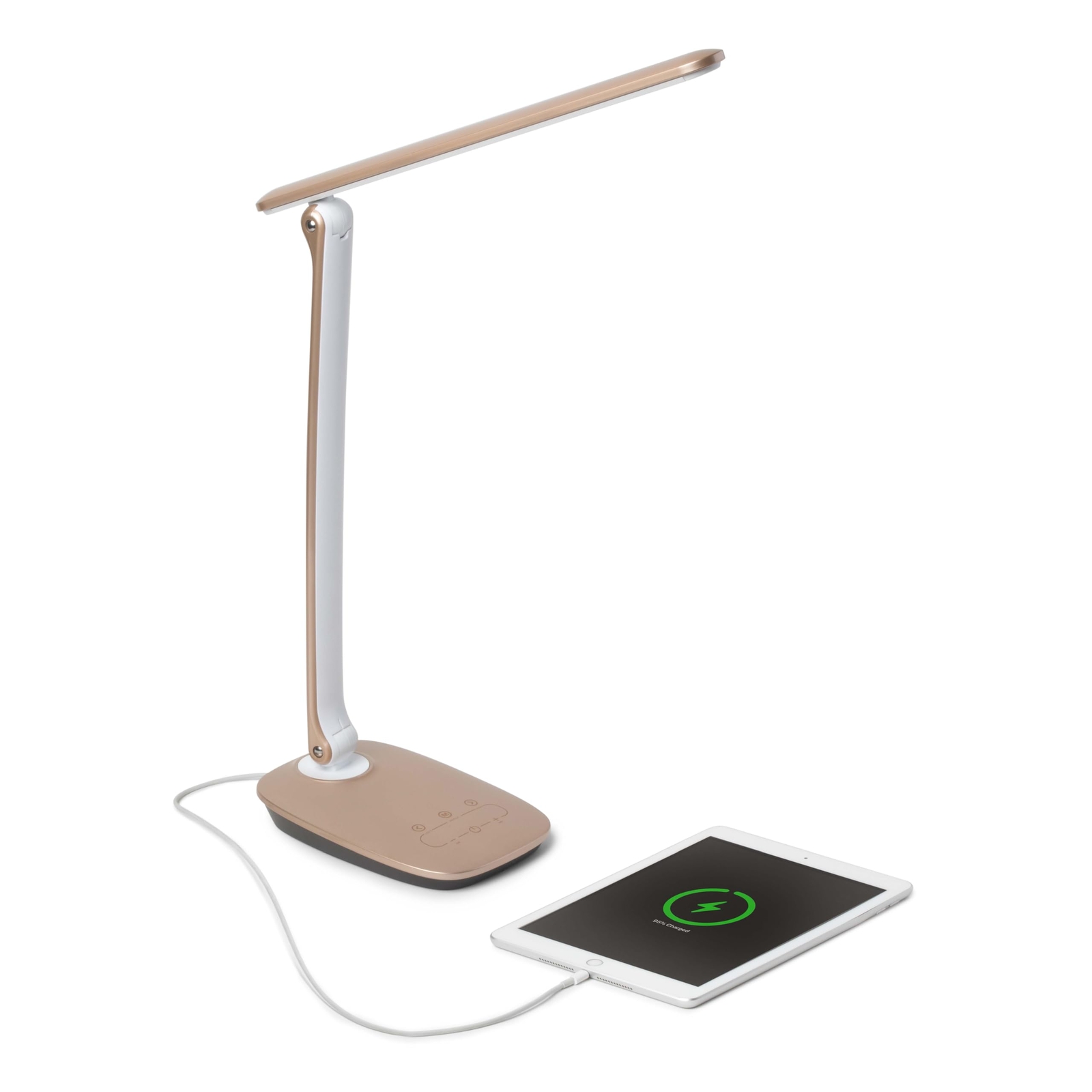 Brilliant LED Desk Lamp with Touch Switch,Modern Eye-Caring Study Lamps,5 Bri...