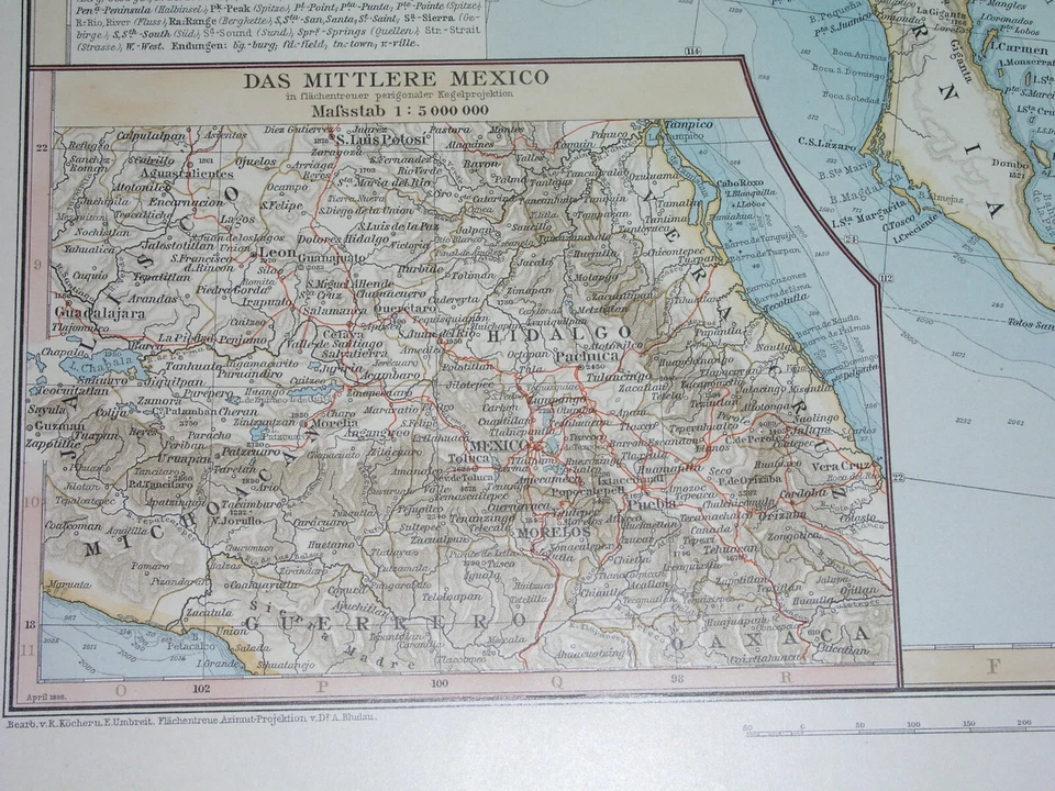 1898 ORIGINAL MAP TEXAS HOUSTON DALLAS GALVESTON NEW MEXICO CALIFORNIA ARIZONA - Image 3 of 4