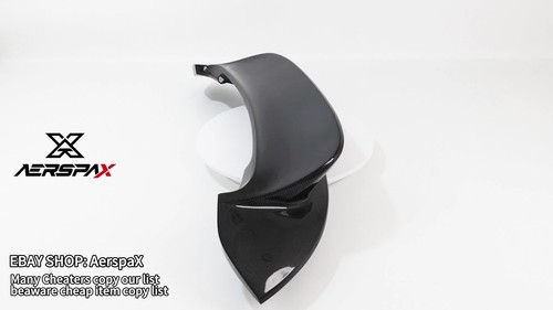 VIDEO DISPLAY Carbon Fiber Rear GT Spoiler for Porsche Carrera 992 Sport Style - Video 1 of 1