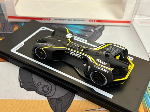 ROBORACE 1/43 Resin Robot On Board Electric Driverless Car Competition Model Car - Picture 50 of 57