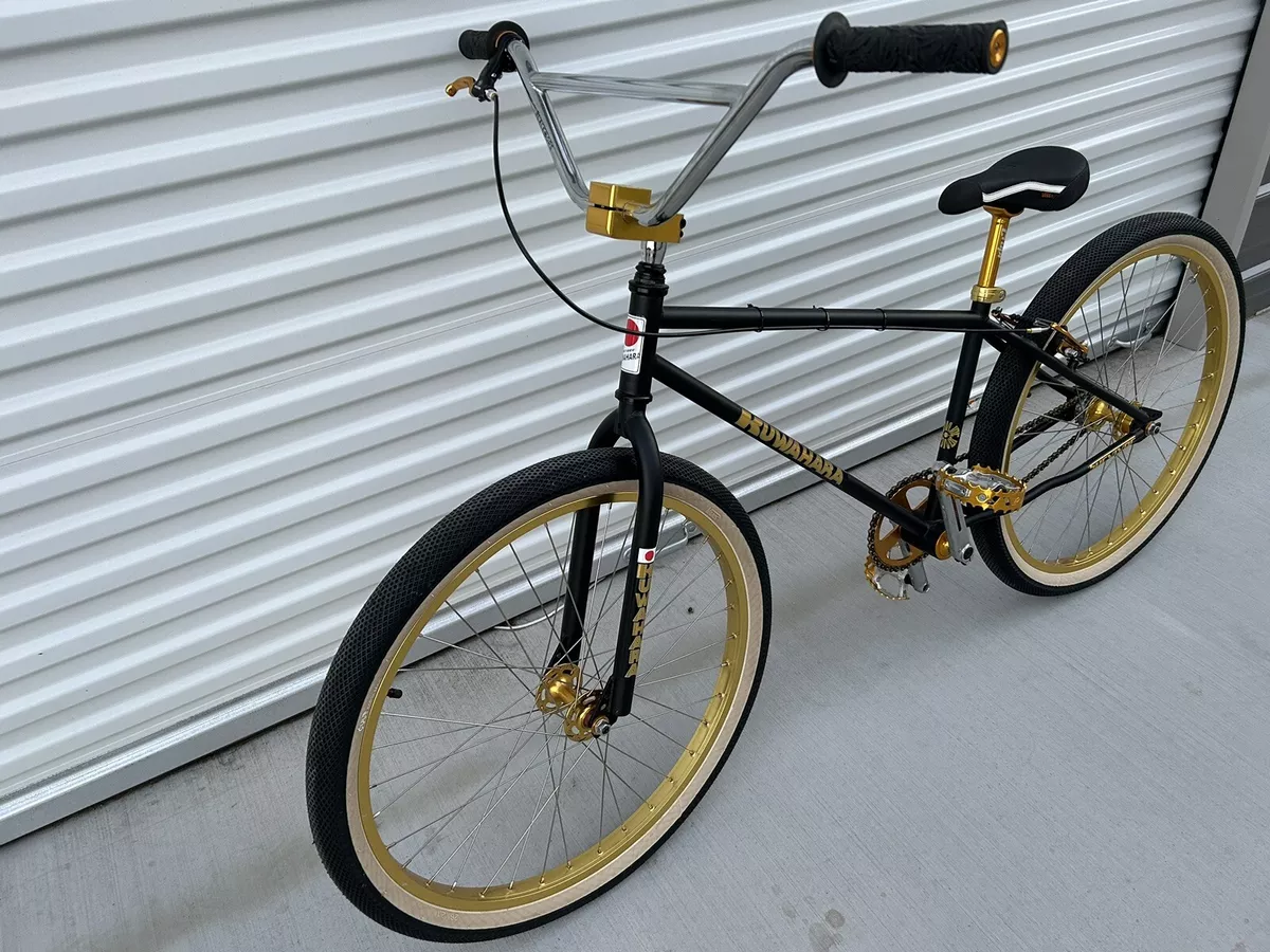 Kuwahara Survivor 26 BMX Cruiser Retro Black Upgraded New