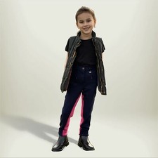 Gallop Equestrian Children'S Two Tone Jodhpurs