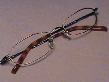 PERRY ELLIS PE-216-1 Rx Eyeglasses Frames antique-brown 52 18-135 Japan NEW