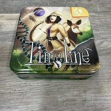Timeline Science and Discoveries Card Game Tin - 110 Cards COMPLETE - Asmodee