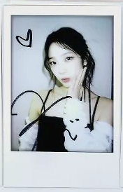LE SSERAFIM EASY SOUNDWAVE POLAROID LUCKY DRAW EVENT PHOTOCARD