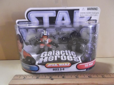 Star Wars Galactic Heroes Wedge and Tie Pilot 2.5