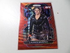 2022 Panini Prizm UFC Lauren Murphy Ruby Shimmer Prizm #126