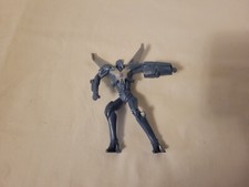 Hasbro Mcdonald  s Happy Meal Toy 2013 Transformers Silver Robot Airplane Wings