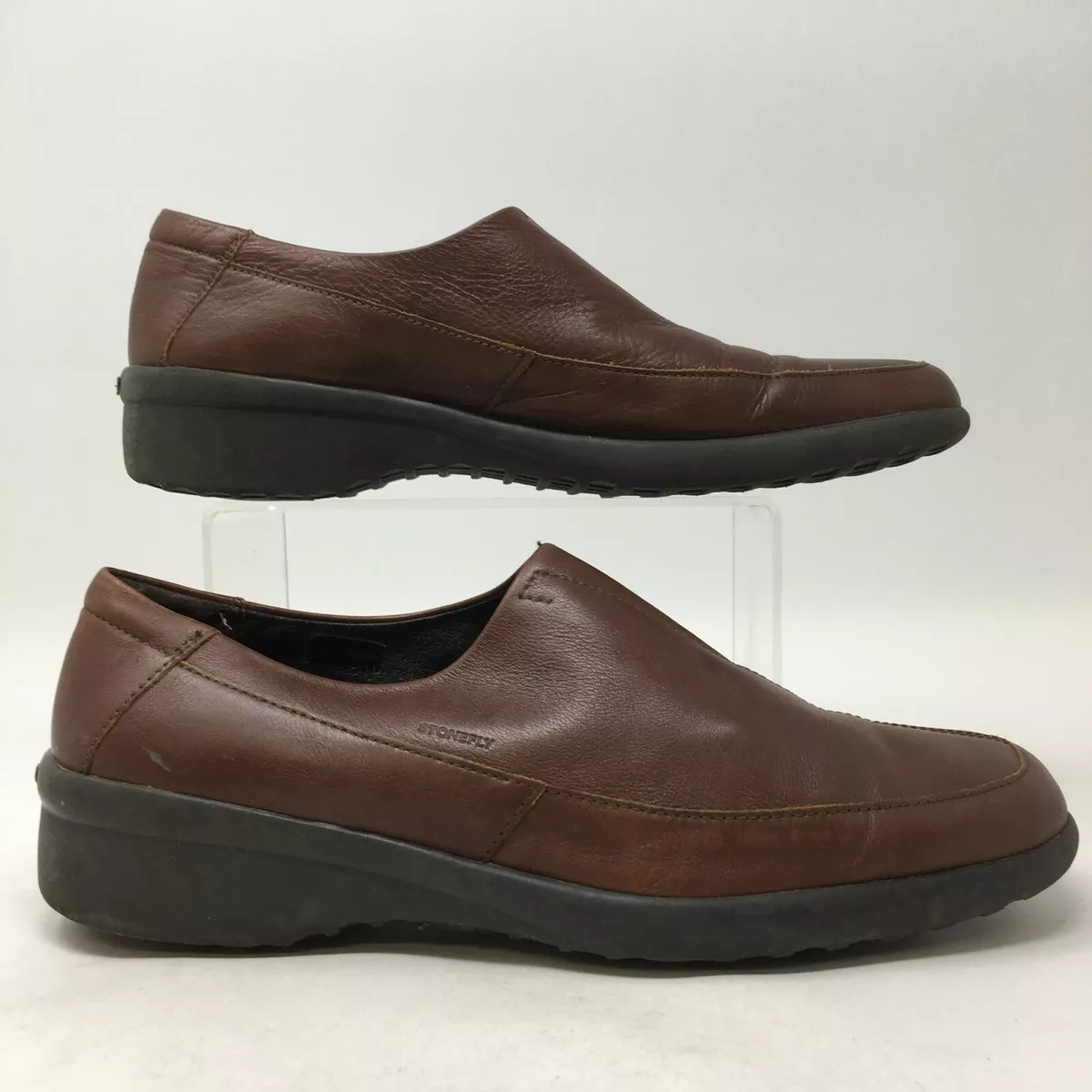 Tutor weed mistress Stonefly Shoes Womens 41 Brown Slip On Loafer Leather Split Toe Casual Comfort | eBay Tutor weed mistress Stonefly Shoes Womens 41 Brown Slip On Loafer Leather Split Toe Casual Comfort | eBay