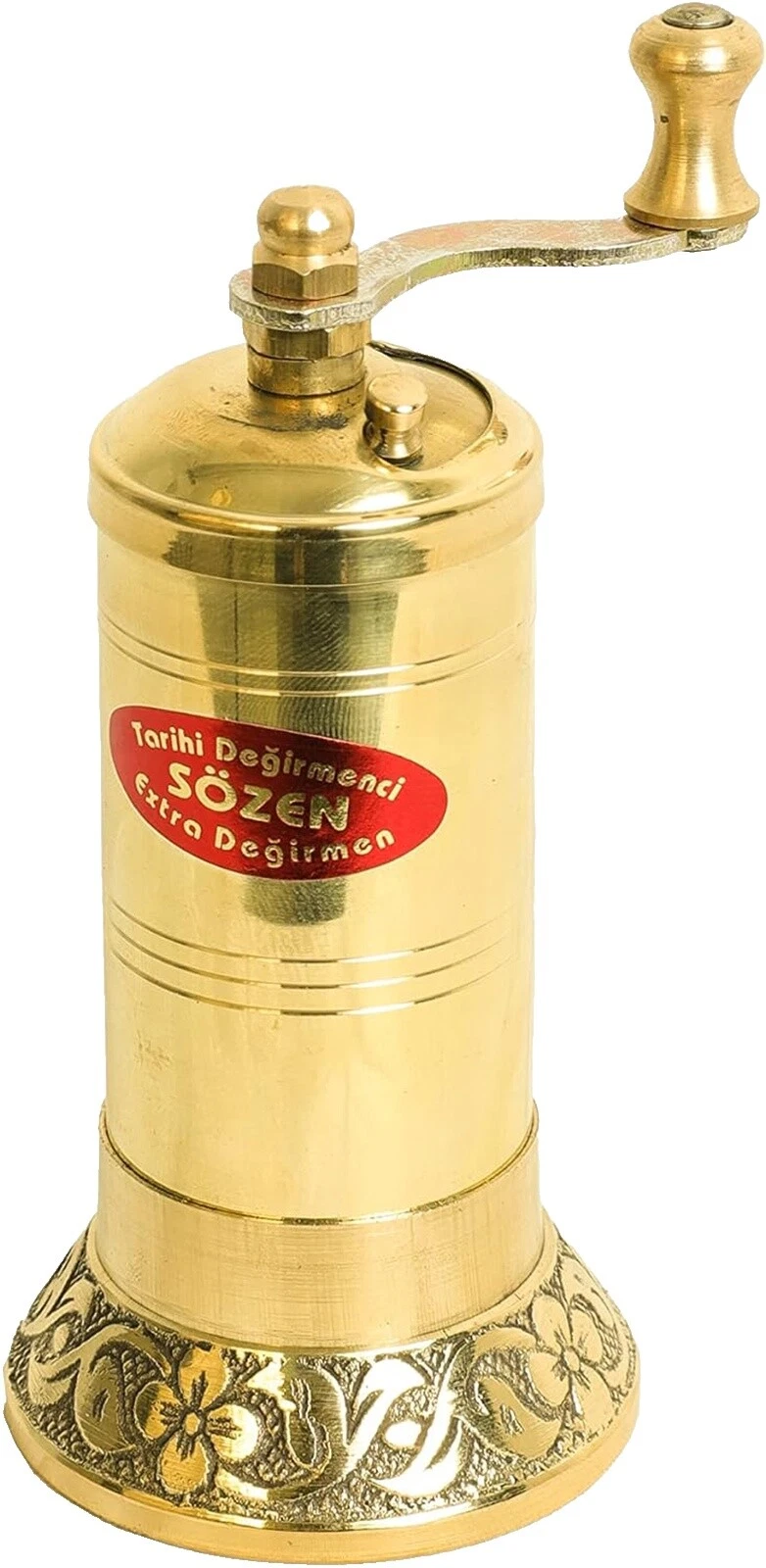 Saleros y pimenteros de latón y Mills