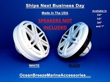 JL Audio 10" Marine Sub MX Series 2 Boat Speaker Spacer Rings King Starboard