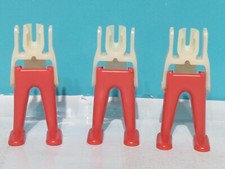 PLAYMOBIL X3 SCHWARZE BEINE MOBILE HÄNDE GEOBRA PIRATEN WEST MITTELALTER BAUE...