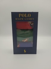Polo Ralph Lauren Mens Size X-Large Polo Bear Multicolor Boxer Briefs 3-Pack New