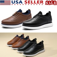 Bruno Marc Boy's Dress Sneakers MaxFlex Oxfords Casual Wingtip Lace-Up Shoes