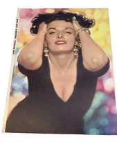 Vintage 1954 Pin Up Jane Russel Original Esquire Lady Fair Poster 13 x 18