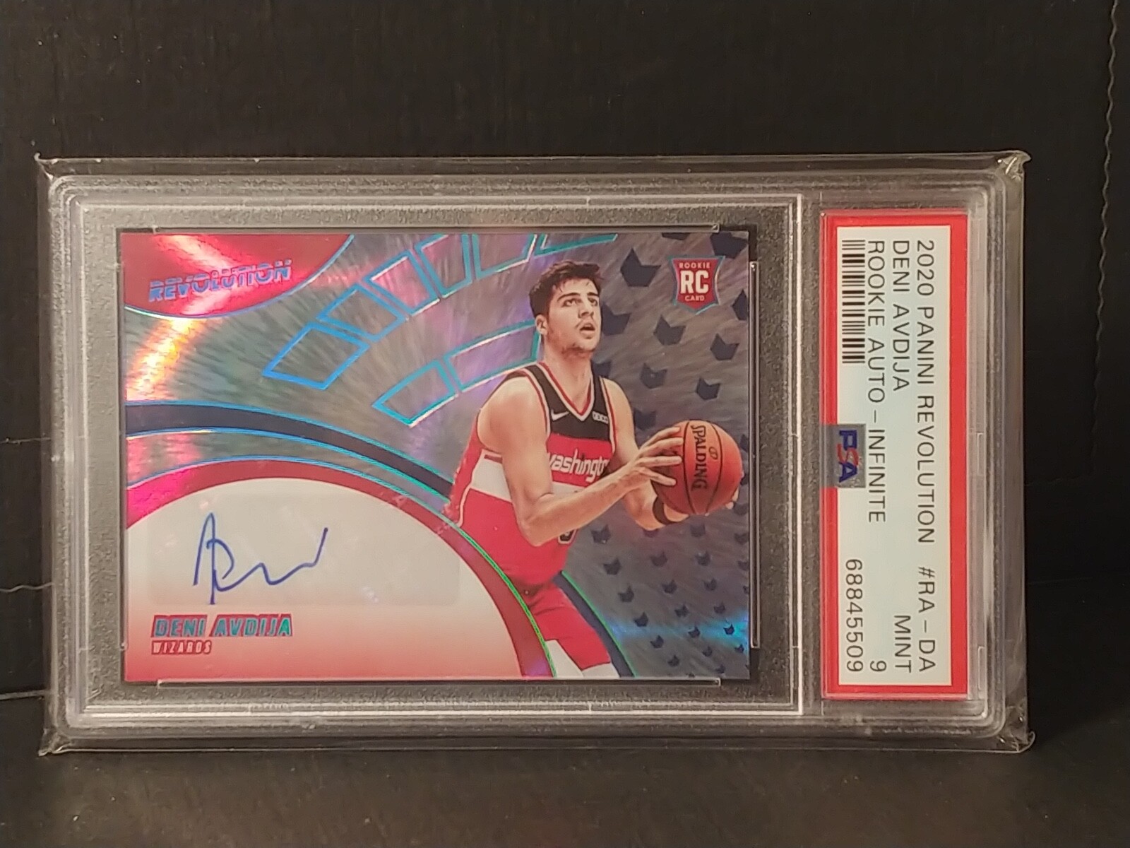 2020 Panini Deni Avdija Revolution Auto (RC) INFINITE  /25  #RA-DA MINT!  PSA 9