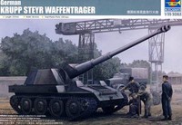 Trumpeter - German Deutscher Krupp Steyr WaffenträGer Pak 43 8.8 Cm 1:35 Neu Ovp
