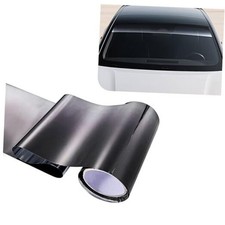 Car Windshield Tint Strip, 7.87" x 59" Gradient Black Windshield 1 PC Black D