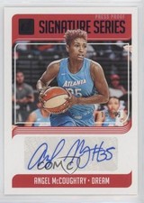 2019 Panini Donruss WNBA Press Proof Purple 18/99 Angel McCoughtry Auto 00zd