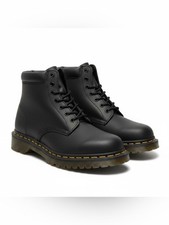 Dr. Martens 939 Ben Boot Black Leather Combat Boots Men's 8 Women's 9 NWOB
