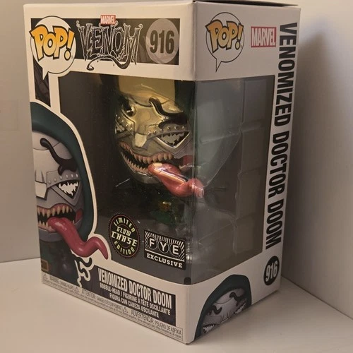 Funko Pop! Marvel Venomized Doctor Doom Glow Chase FYE #916