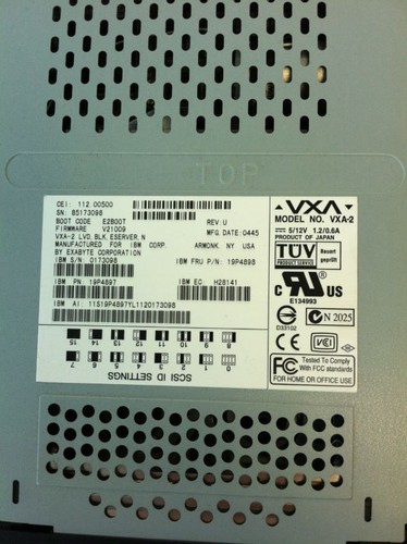 IBM 95P1871 80/160GB VXA 8mm Internal Tape Drive 63AO 8q - Picture 4 of 5