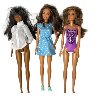 Barbie Doll Lot 2015 2016 Fashion Dolls Mattel Girls Female