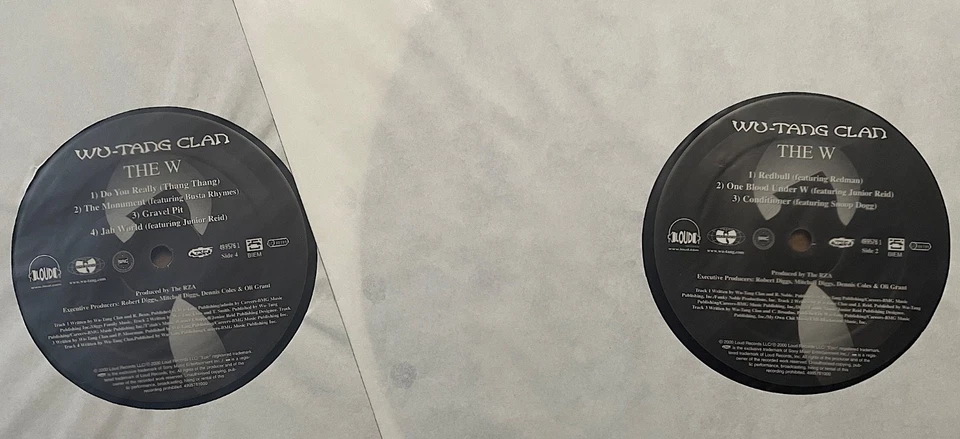 2 LP WU-TANG CLAN The W HIP HOP gangsta BOOM BAP - Bild 3 von 3